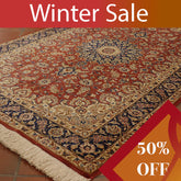 Extra fine handmade Oriental Qum silk - WS273880