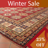 Fine handmade Afghan Kazak carpet - WS284953