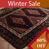 Handmade Persian Sanjabi Bagface - WS285035