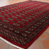 Handmade Pakistan Bokhara rug - 306378