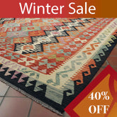 Handmade Afghan Kilim - WS307987