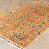 Handmade fine Afghan Samarkand rug - 308183