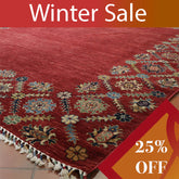 Handmade Afghan Kharjeen square - WS308522