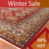 Handmade fine Afghan Kazak carpet - WS309242