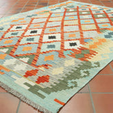 Handmade Afghan Kilim - 309711