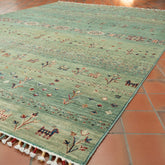 Handmade fine Afghan Loribaft carpet - 309871