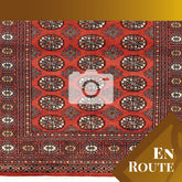 Handmade Pakistan Bokhara rug - ENR309976