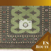 Handmade Pakistan Bokhara rug - ENR309983