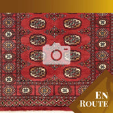 Handmade Pakistan Bokhara rug - ENR309989