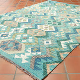 Handmade Afghan Kilim - 310175