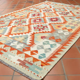 Handmade Afghan Kilim - 310180