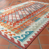 Handmade Afghan Kilim - 310185