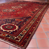 Handmade Qashqai tribal carpet - 310349