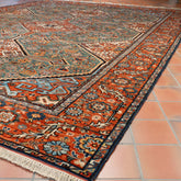 Handmade Afghan Shirvan carpet - 310394