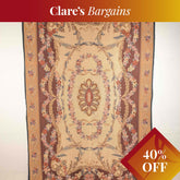 Chinese needle point flat weave rug or wallhanging - CB150507