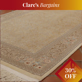 Fine part silk handmade Oriental Isfahan rug - CB262510