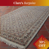 Fine handmade Indian Tabriz runner - CB285122