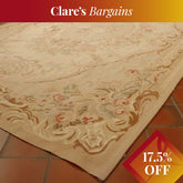 Fine handmade Aubusson rug - CB307469