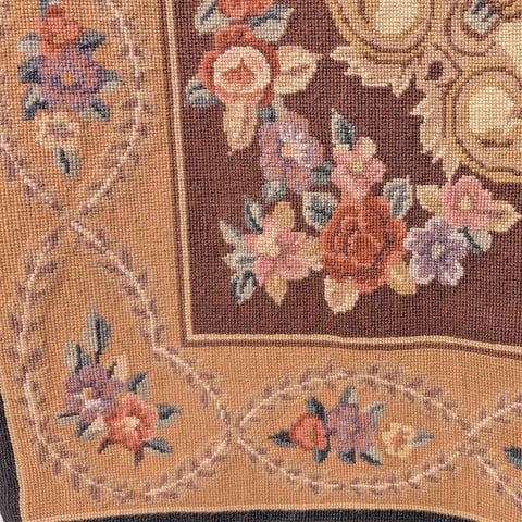 Chinese needle point flat weave rug or wallhanging - WS150507