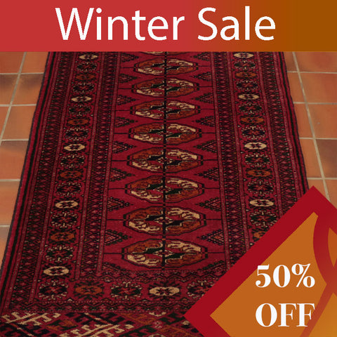 Handmade Russian Turkoman rug - WS263059