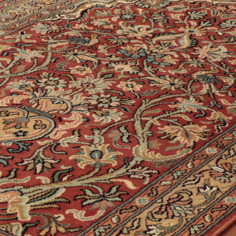 Handmade Kashmir Silk rug - WS284848