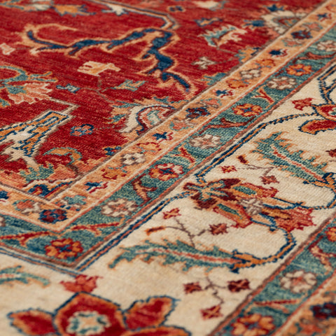 Handmade fine Afghan Ziegler rug - WS284938