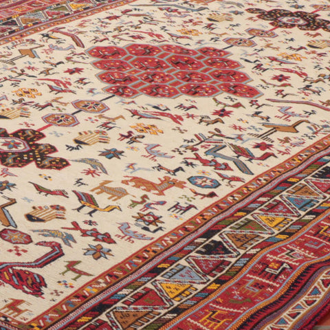 Fine handmade Persian Suzani rug - WS295587