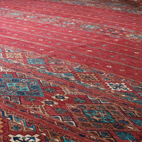 Handmade Afghan Samarkand carpet - WS295728