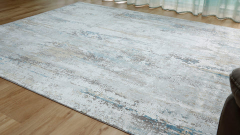 Distressed waterfall rug Woolknot Gooch luxury - 595806