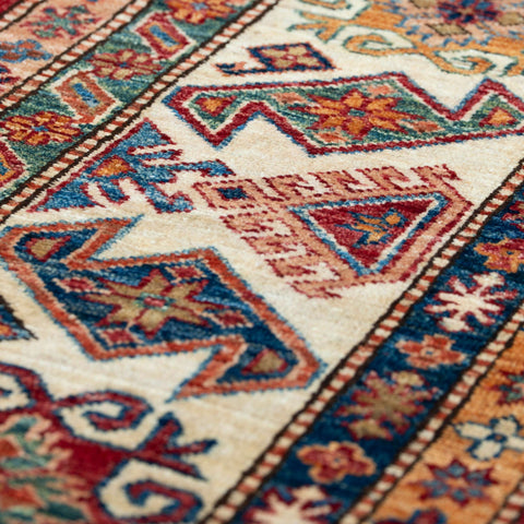 Handmade fine Afghan Kazak carpet - WS295882