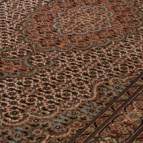 Handmade oriental Tabriz rug - WS306298