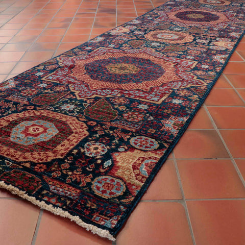 Handmade Afghan Mamluk runner - WS306430