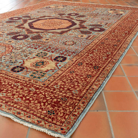 Handmade Afghan Mamluk rug - 306433