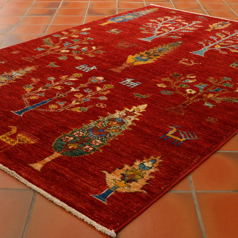 Handmade Afghan Shahi rug - WS306475