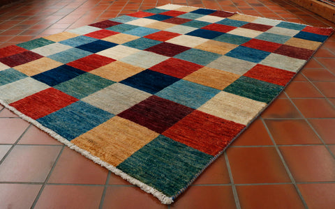 Handmade Afghan Loribaft rug - 306546