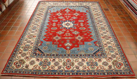 Handmade Comm Afghan Kazak rug - WS306968