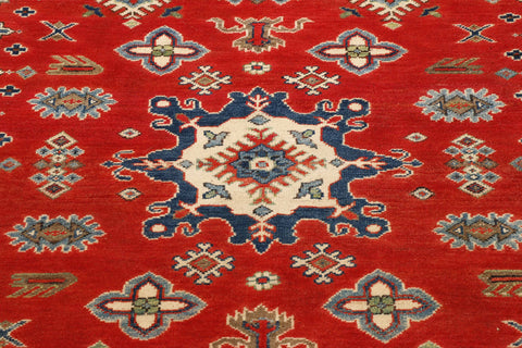 Handmade Comm Afghan Kazak rug - WS306968