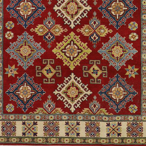 Handmade Comm Afghan Kazak rug - ENR306969