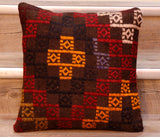 Small Handmade Turkish Kilim cushion - 307093