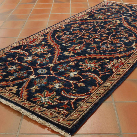 Handmade Afghan Choeb Rang short runner - WS307484