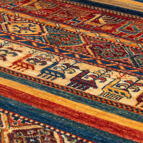 Handmade Afghan Kharjeen rug - 307503