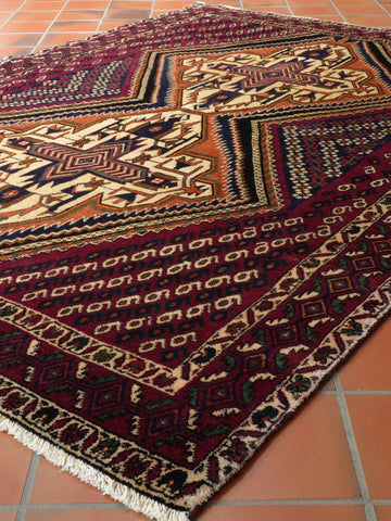 Handmade Oriental Shahr e babak rug - 307621