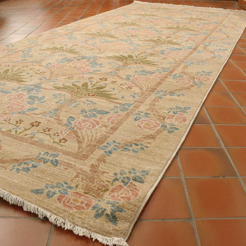 Handmade Arts and Craft Afghan runner - WS307650