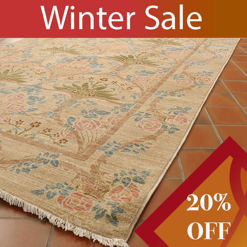 Handmade Arts and Craft Afghan runner - WS307650