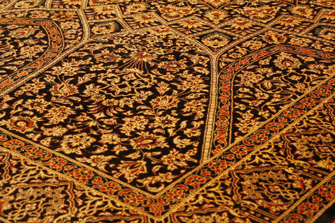 Extra fine handmade Oriental Qum silk rug - WS307655