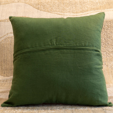 Handmade Uzbek Suzani Silk Cushion - 307746AQ