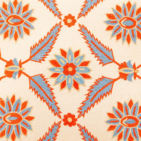 Handmade Uzbek Suzani Silk Cushion - 307746-CD