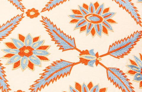 Handmade Uzbek Suzani Silk Cushion - 307746-CD