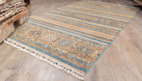 Handmade Afghan Samarkand rug - 307765