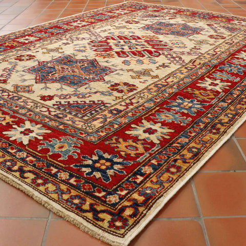 Handmade Afghan Kazak rug - WS307780